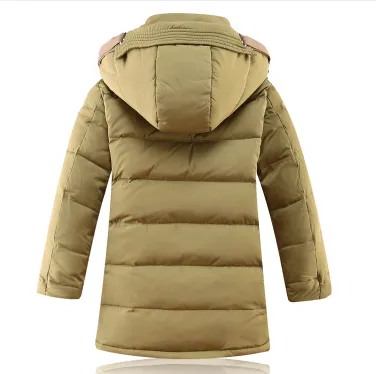 -30 Degree Children's Winter Jackets Duck Down Padded