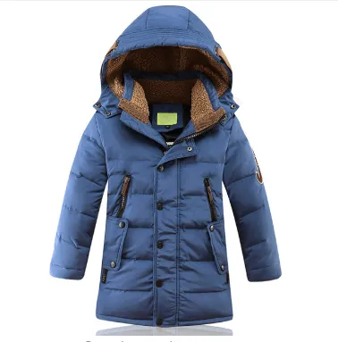 -30 Degree Children's Winter Jackets Duck Down Padded