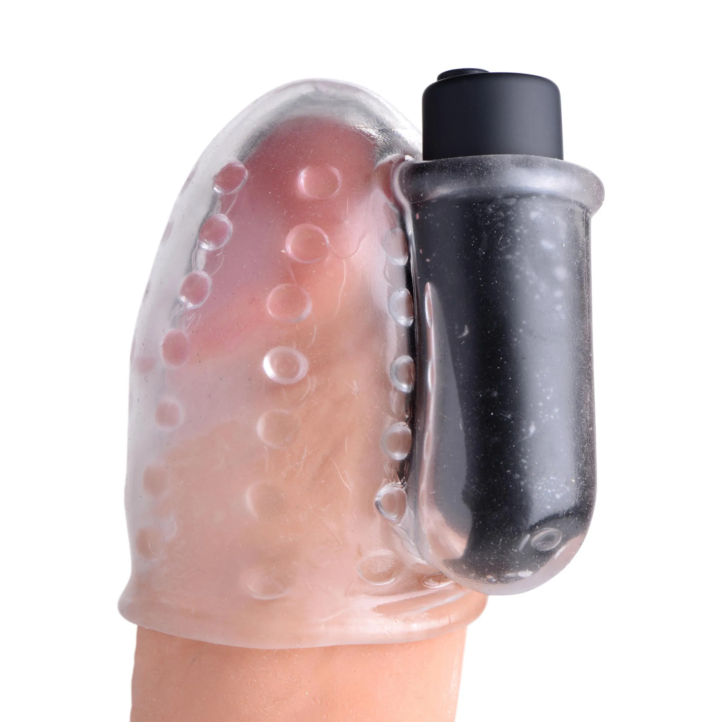 28X Rechargeable Penis Head Teaser w- Remote Control