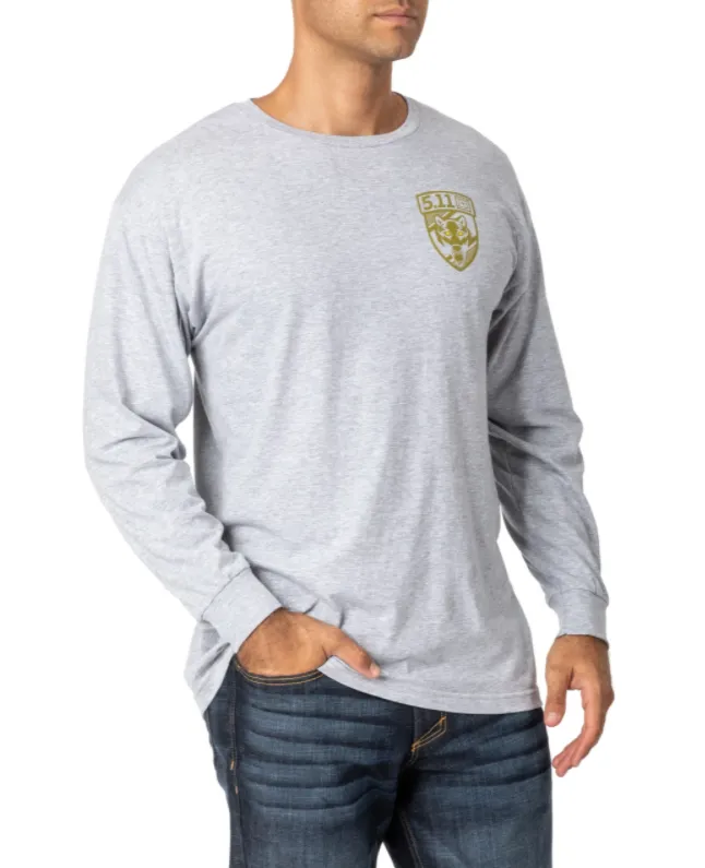 5.11 Mens Mountain Wolf Long Sleeve T-Shirt