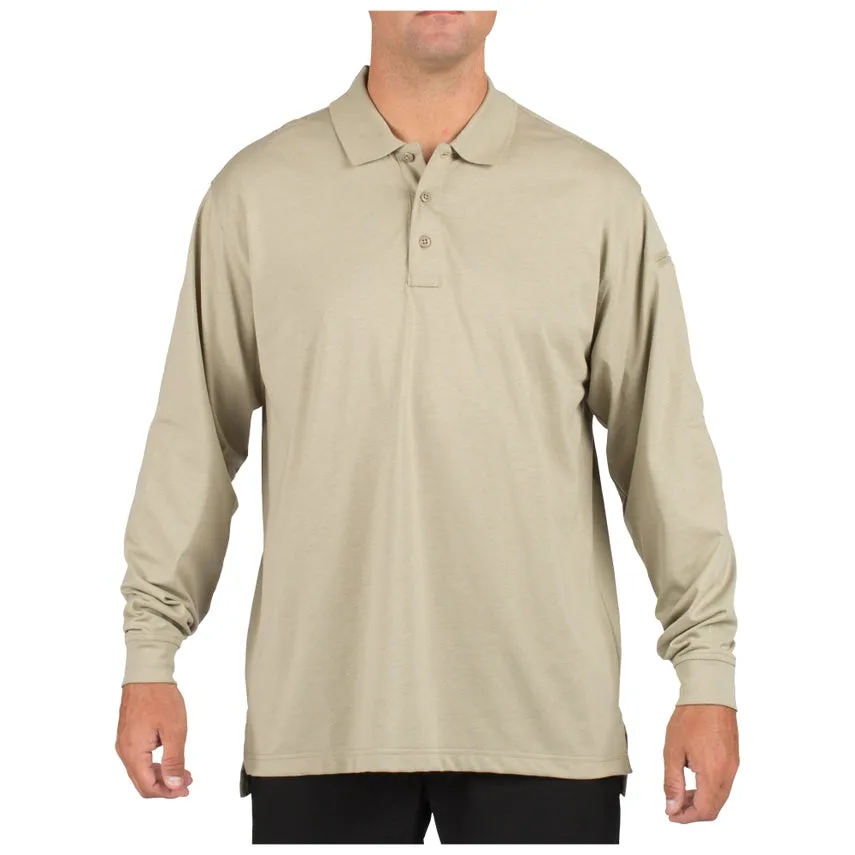 5.11 Mens Tactical Jersey Long Sleeve Polo Shirt - Size 3XL