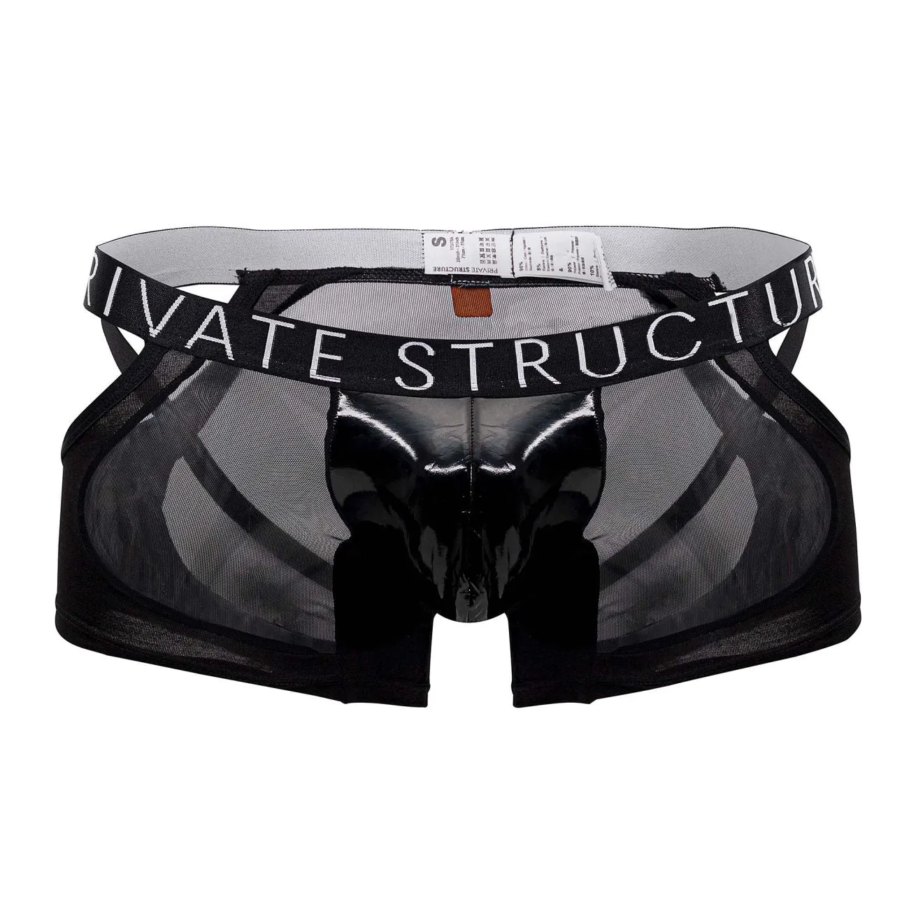 Alpha Low Waist Mesh Back Jockstrap Trunks