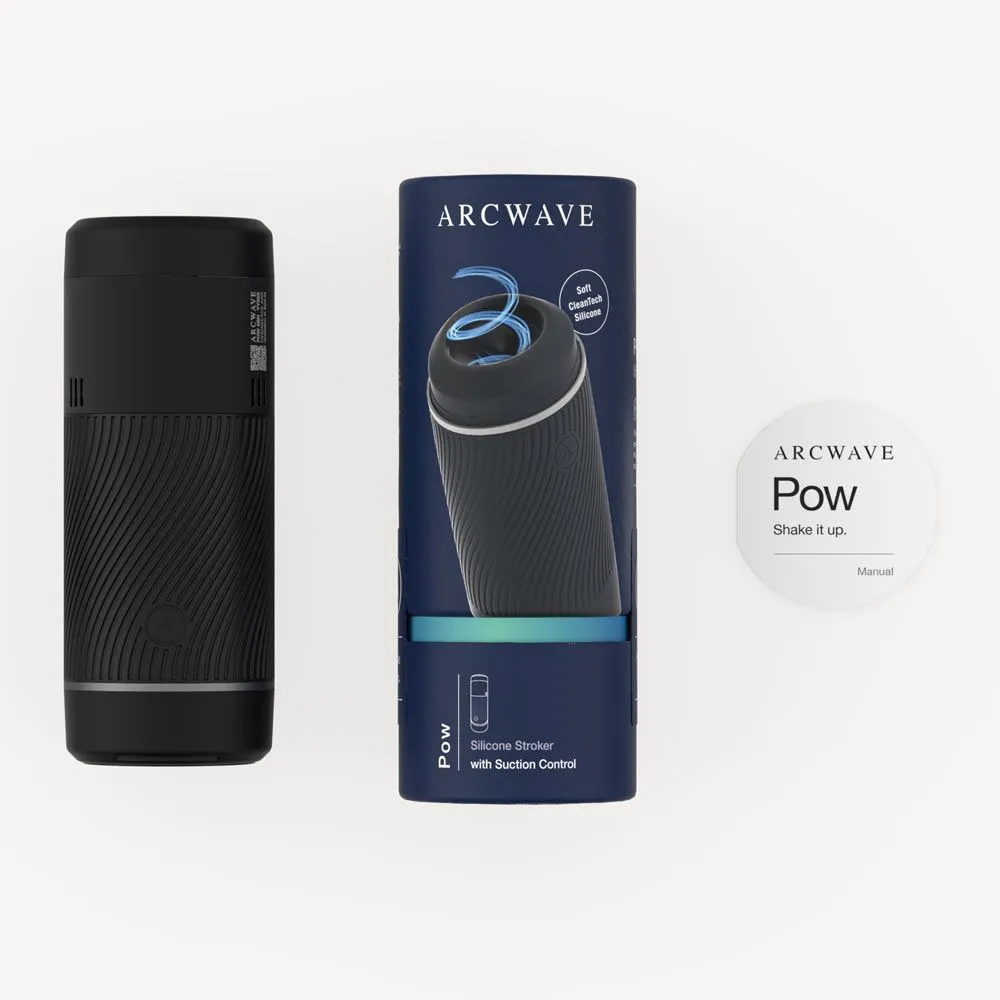 Arcwave POW Suction Control Silicone Premium Dual End Male Stroker