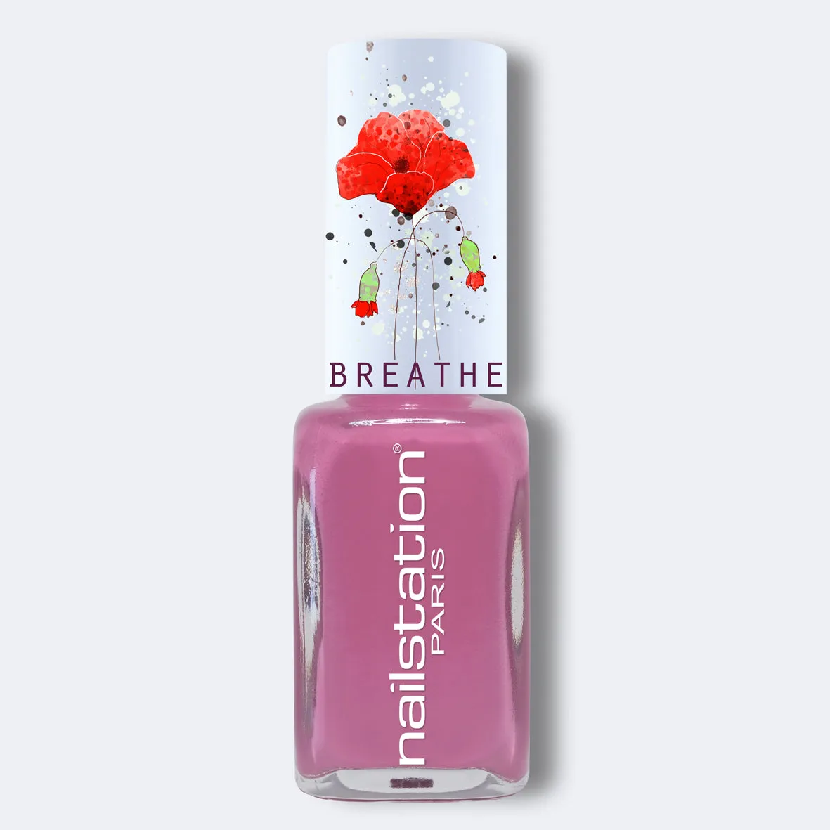 autan |  Breathable and water permeable nail polish | Light Fuchsia