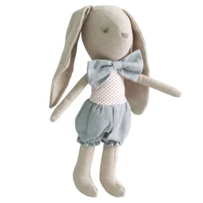 Baby Pearl Bunny with Red Polka Dots