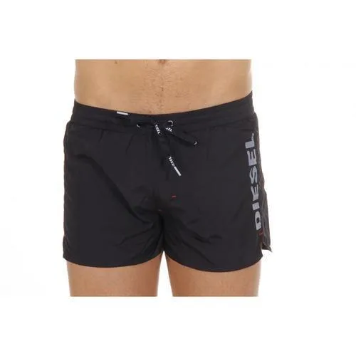 Black L Diesel mens swimming trunks BMBX-CORALRED 00CVB3 00SXU 900