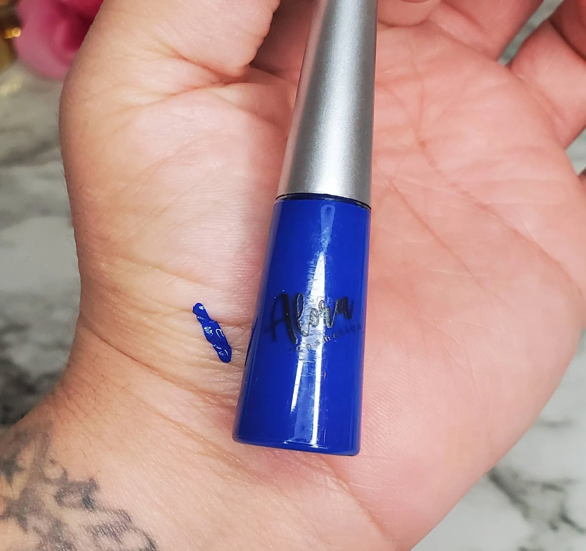 Blue Waterproof Liquid Eyeliner