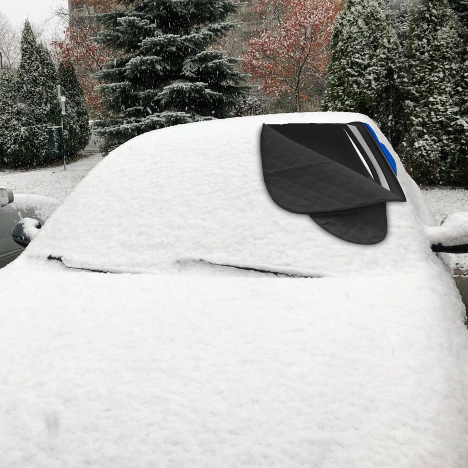 Car Windshield Snow Cover Wind-Proof Magnetic