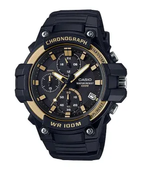 Casio Men's Standard Analog Black Resin Band Watch MCW110H-9A MCW-110H-9A