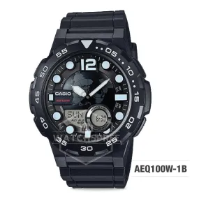 Casio Standard Analog Digital Watch AEQ100W-1B