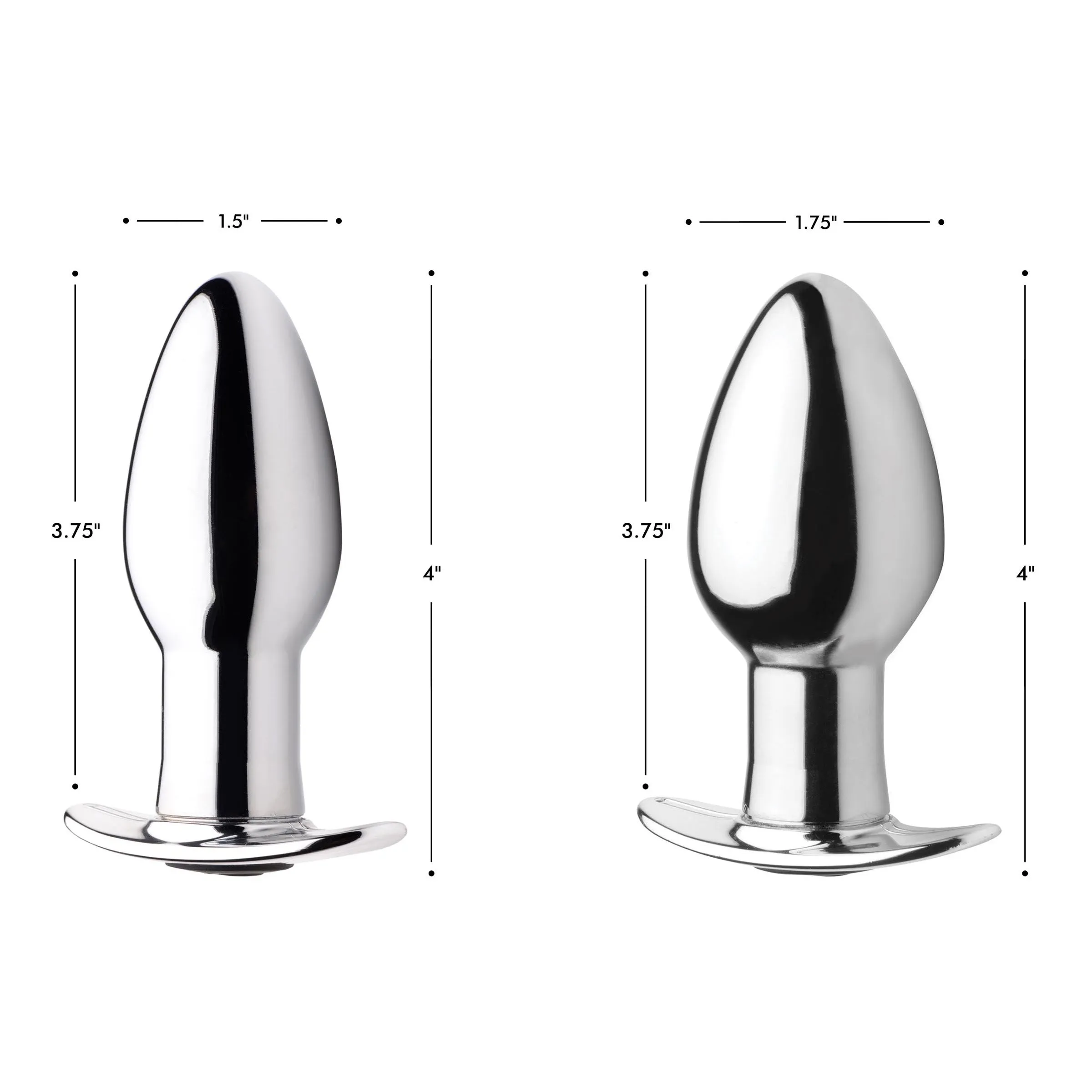 Chrome Blast 7X Rechargeable Plug w- Remote - Small