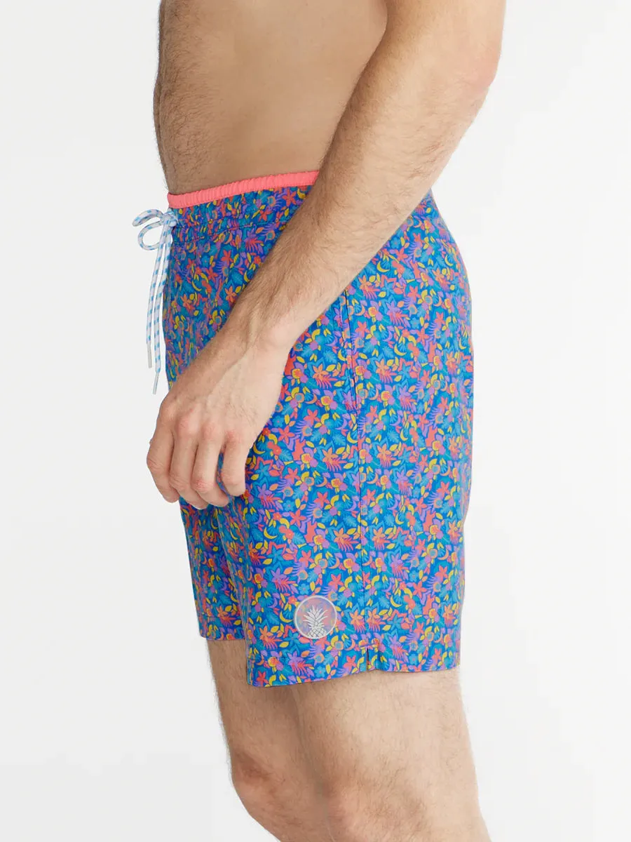 Chubbies Mens The Spades 7" Classic Swim Trunks