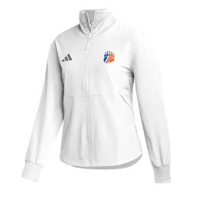 Coast Guard Academy Adidas Womens Travel Woven Jacket