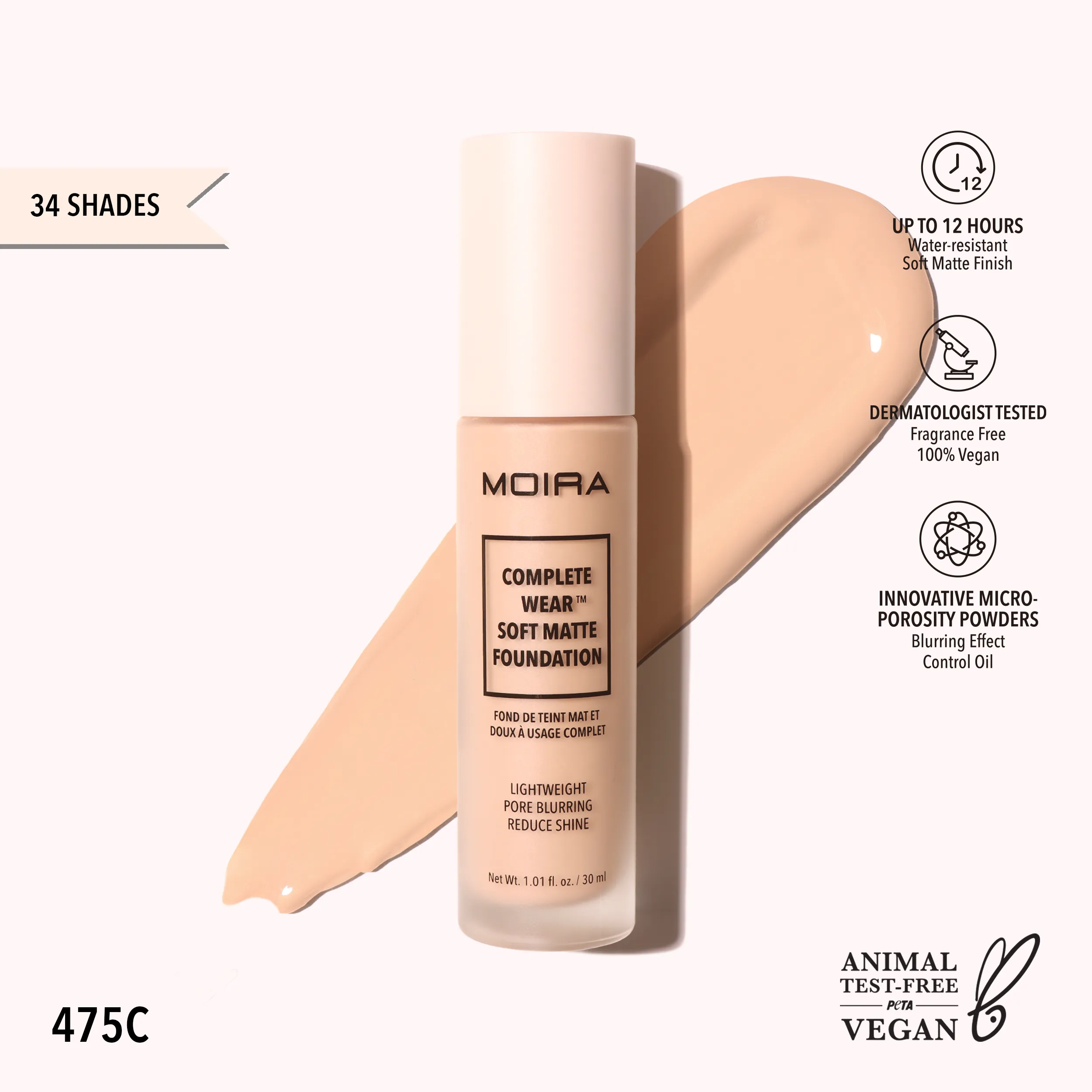 Complete Wear™ Soft Matte Foundation (475C)