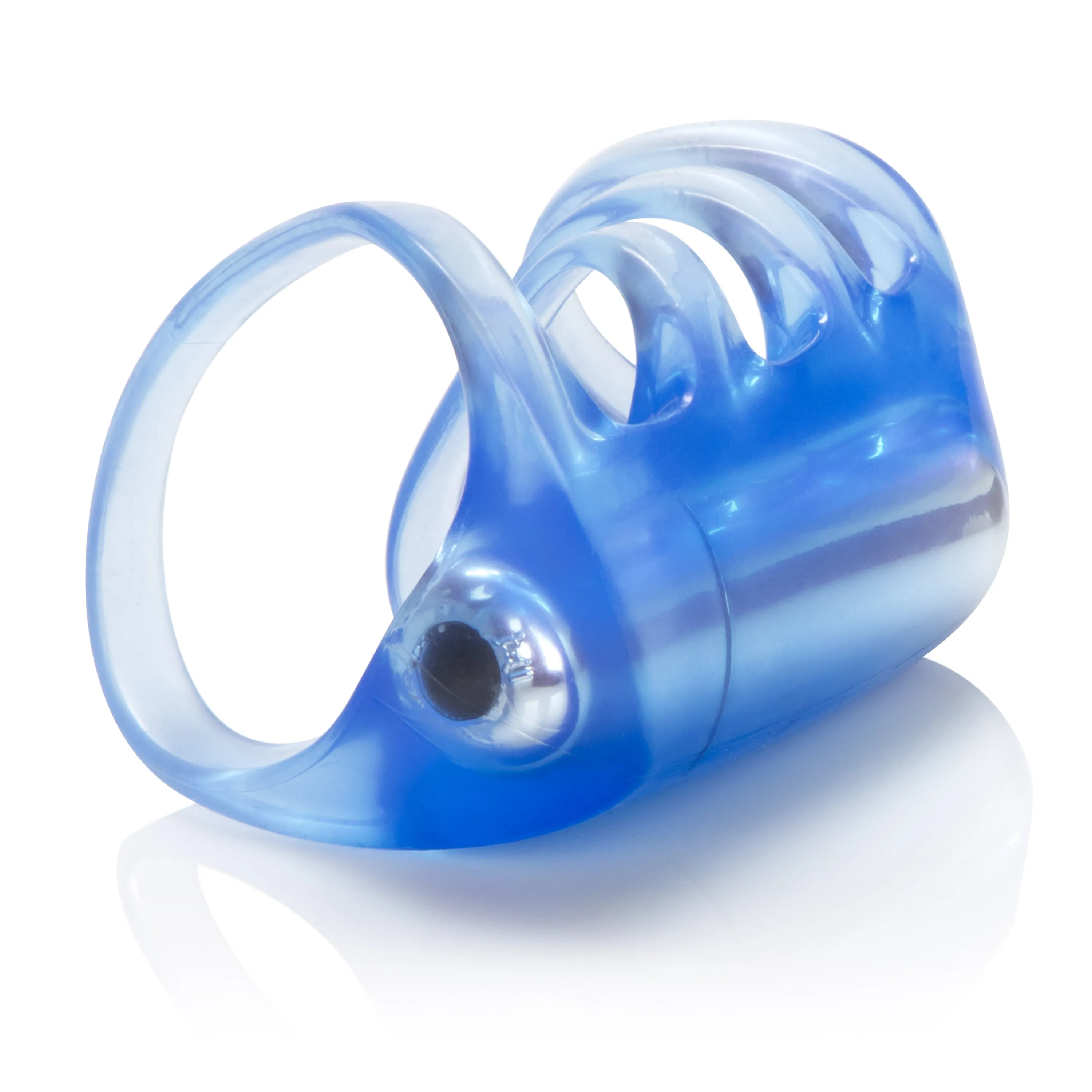 Couple's Waterproof Pleasure Cage: Stretchy Enhancer for Fun and Comfort