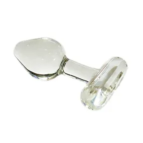 Crystal Delights Crystal-T - Glass Anal Plug