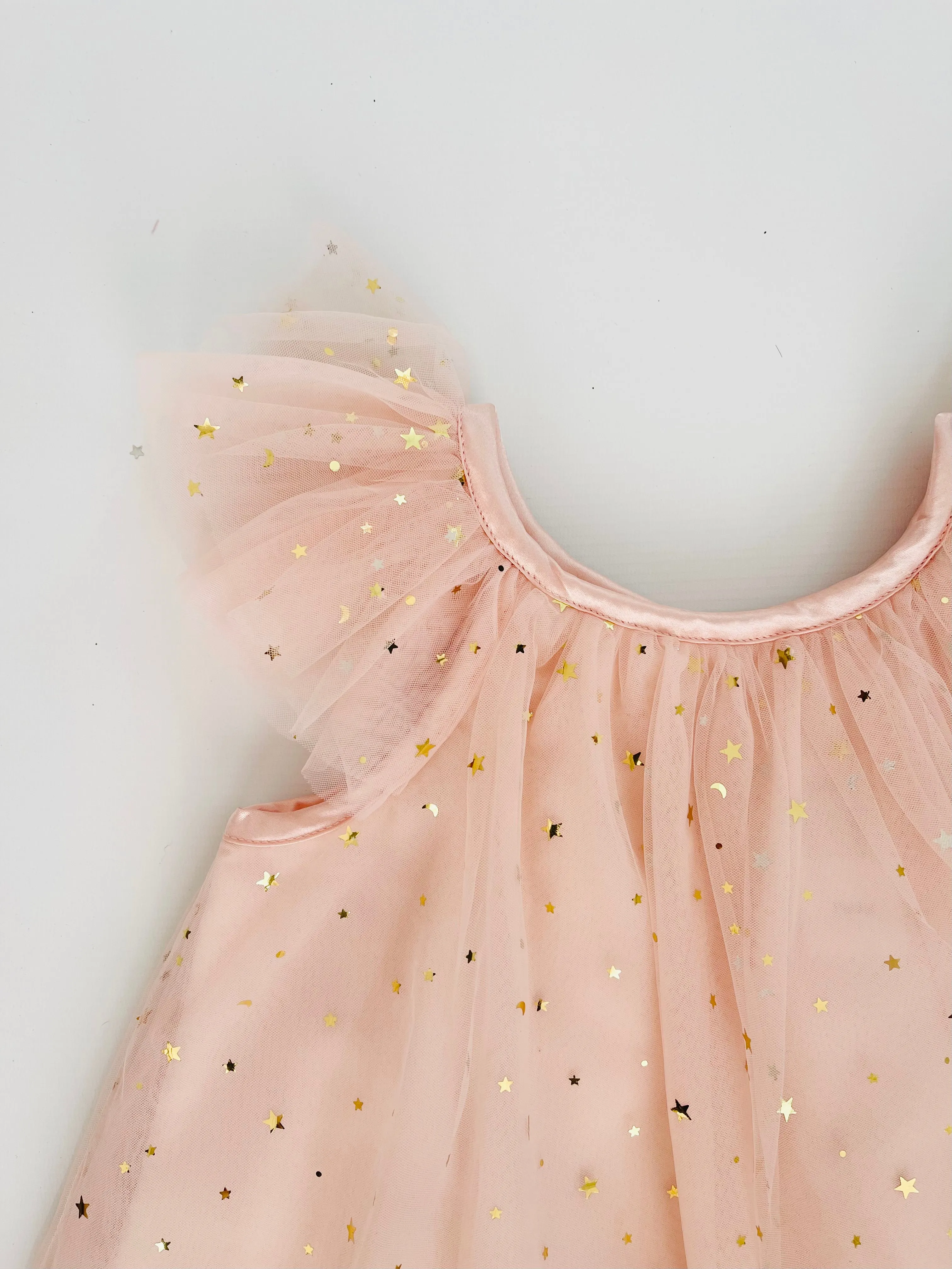 DOLLY® STARS & MOON ⭐️ 🌙 TULLE FAIRY DRESS ballet pink