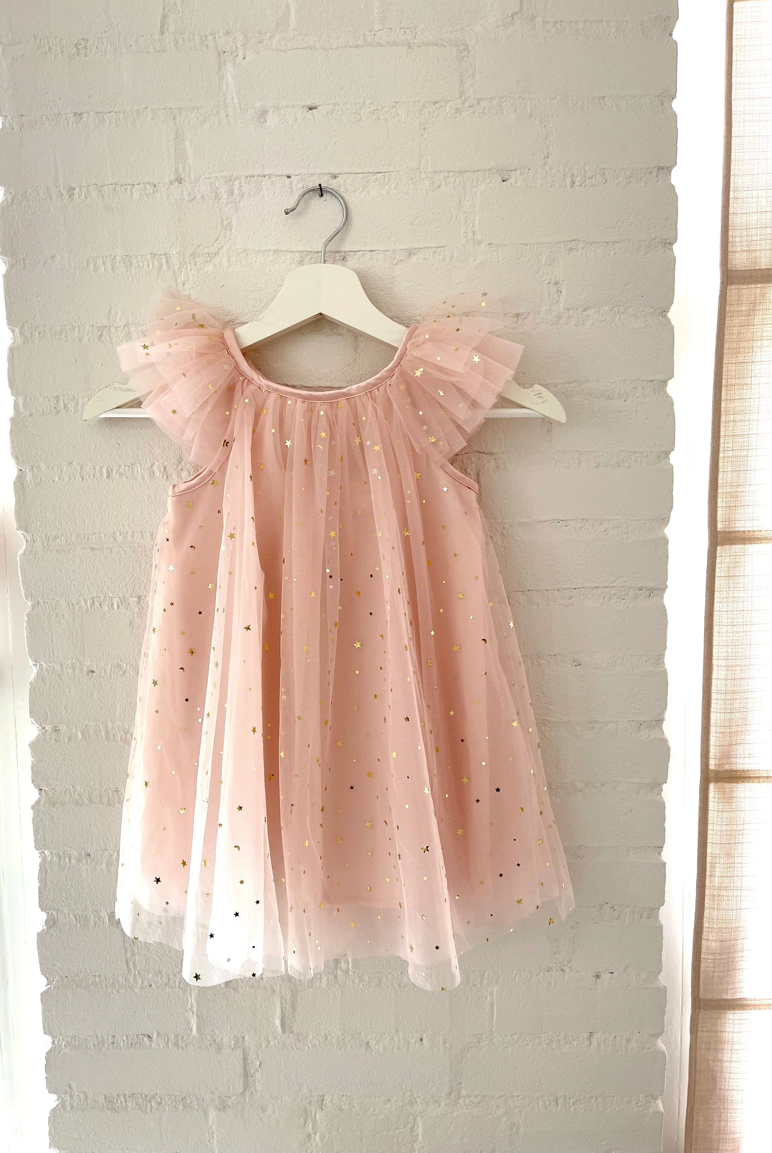 DOLLY® STARS & MOON ⭐️ 🌙 TULLE FAIRY DRESS ballet pink