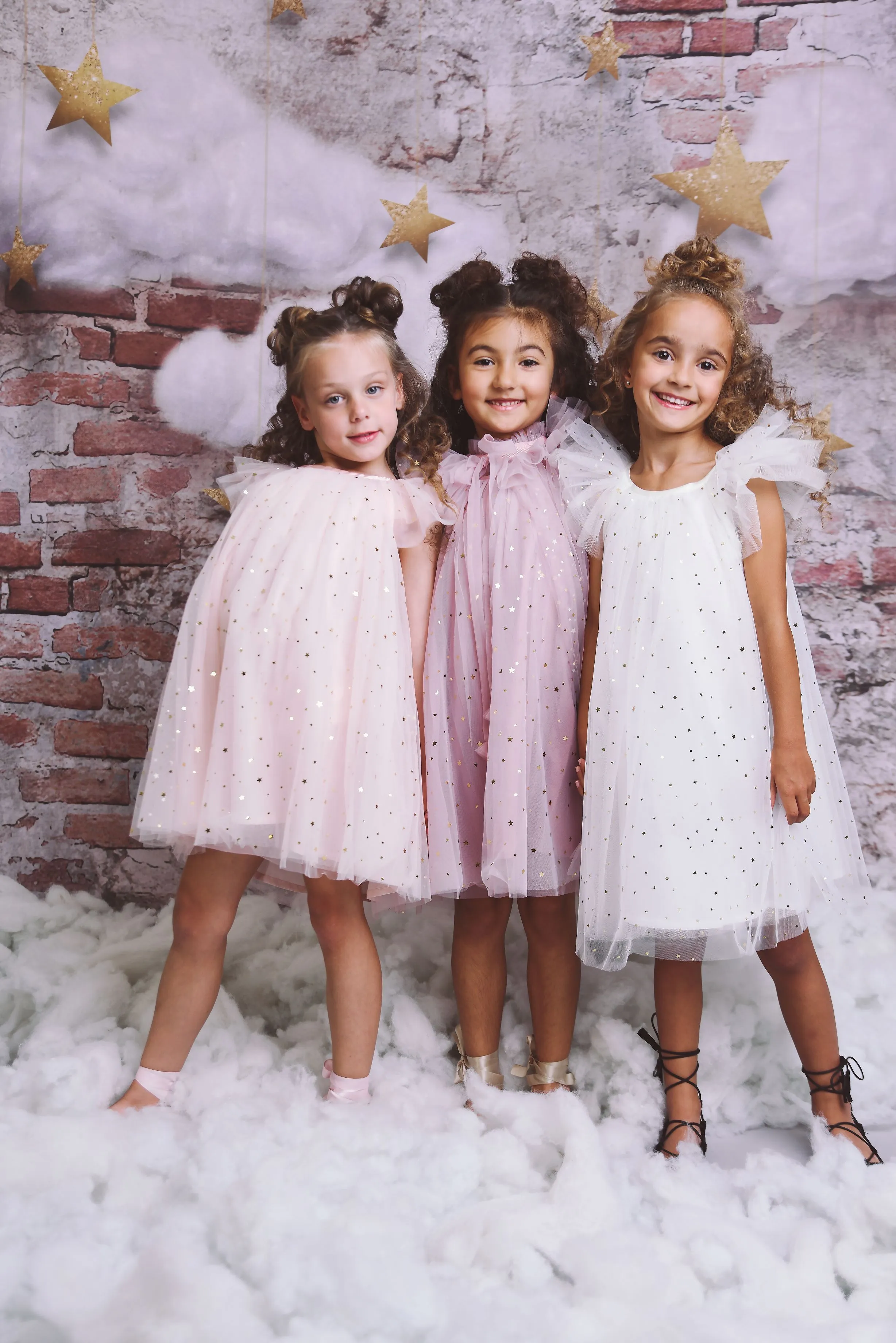 DOLLY® STARS & MOON ⭐️ 🌙 TULLE FAIRY DRESS ballet pink