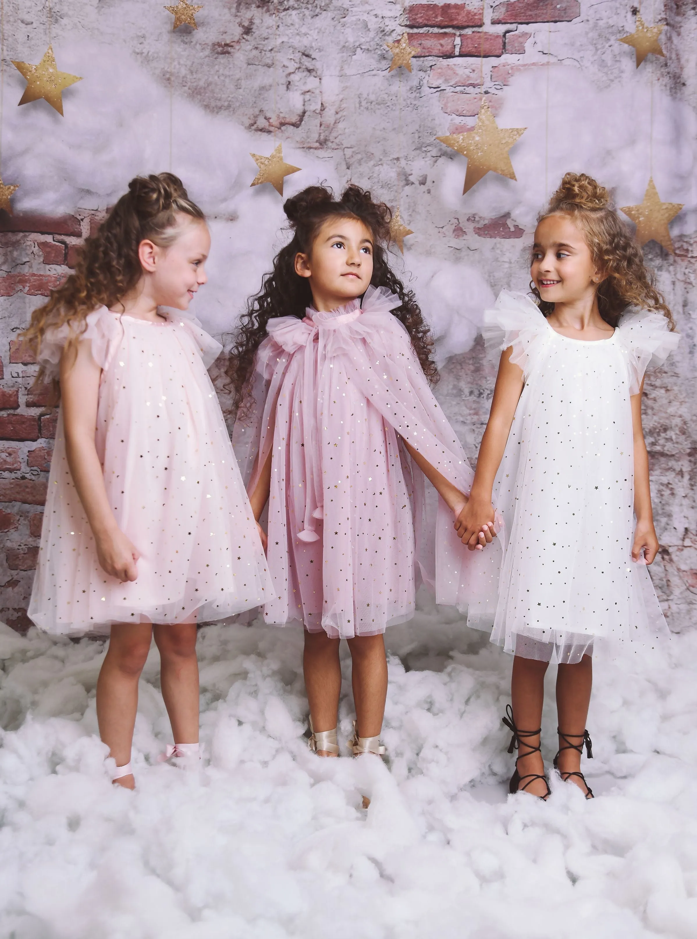 DOLLY® STARS & MOON ⭐️ 🌙 TULLE FAIRY DRESS ballet pink