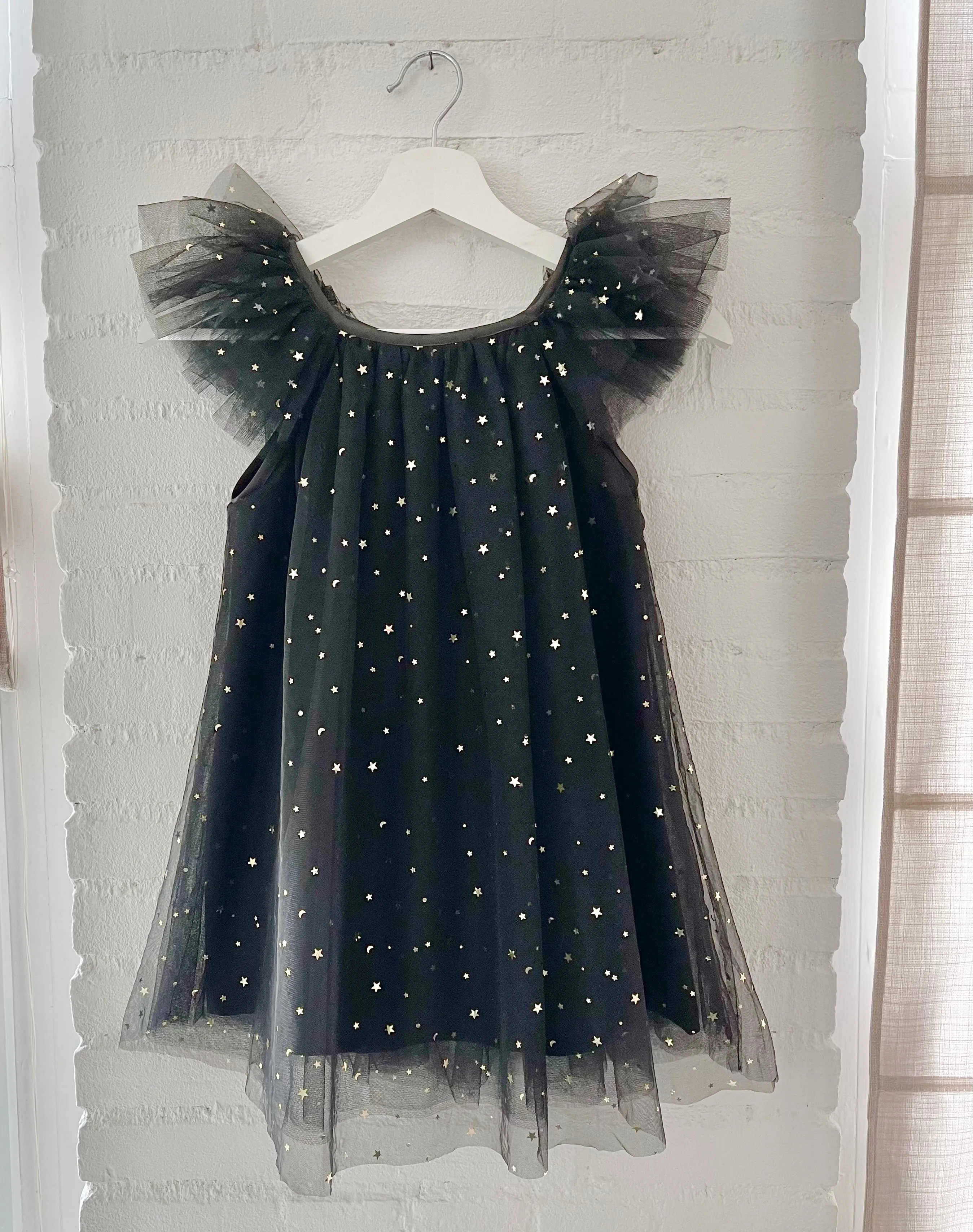 DOLLY® STARS & MOON ⭐️ 🌙 TULLE FAIRY DRESS black