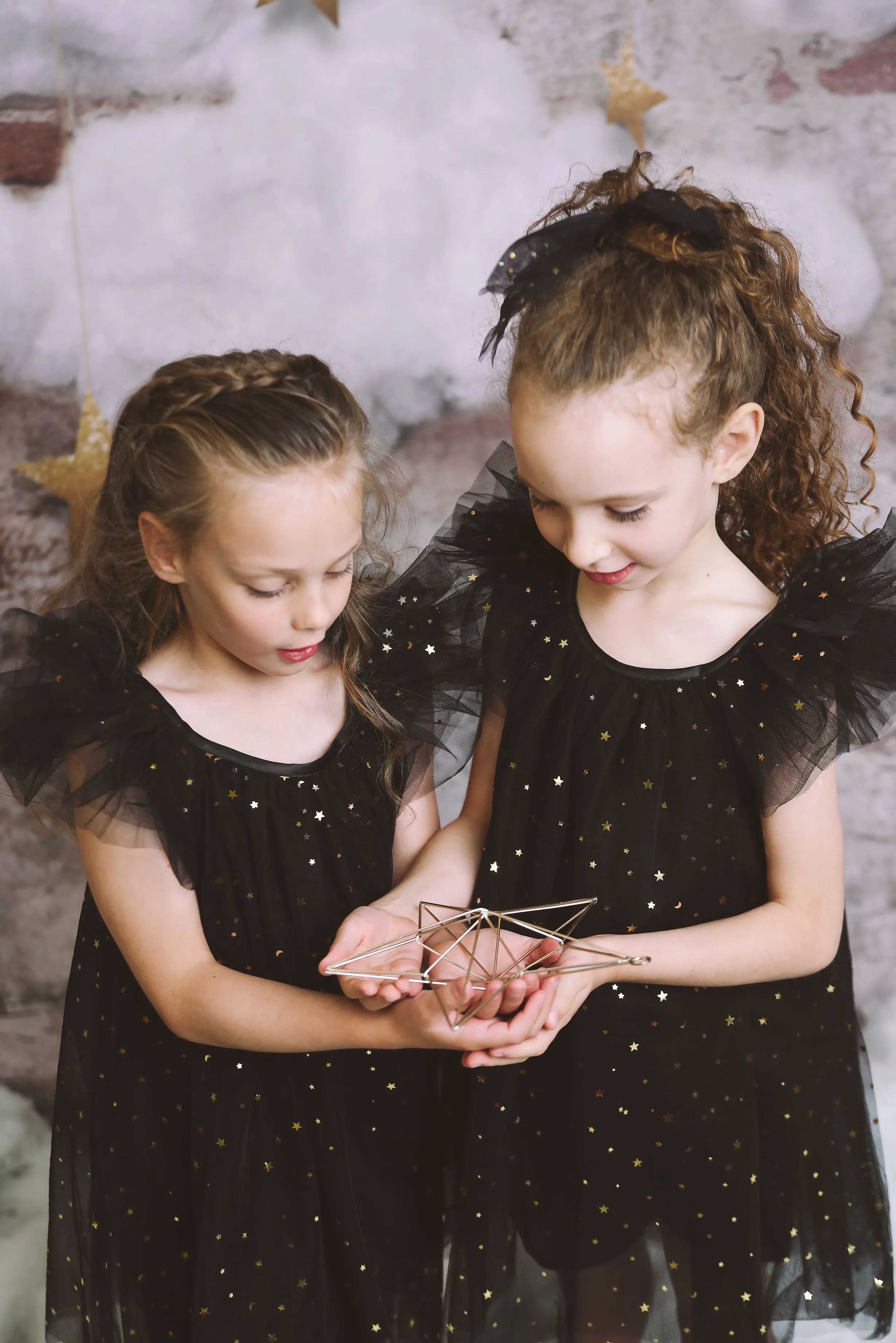 DOLLY® STARS & MOON ⭐️ 🌙 TULLE FAIRY DRESS black