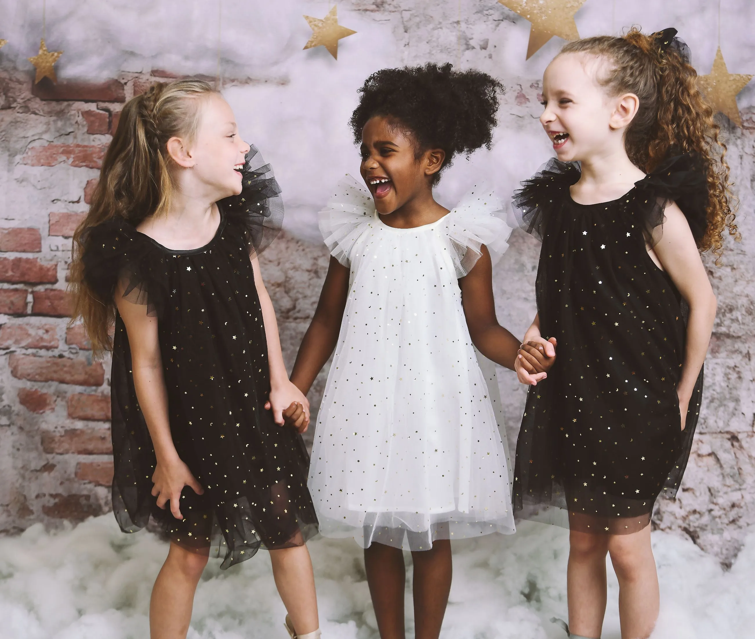 DOLLY® STARS & MOON ⭐️ 🌙 TULLE FAIRY DRESS black