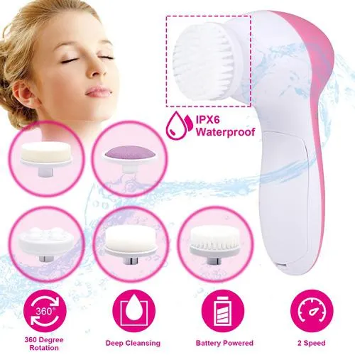 Facial Cleansing Brush Waterproof