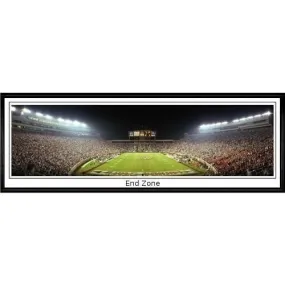 Florida State Seminoles End Zone"  - 13.5"x39" Standard Black Frame"