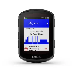 Garmin Edge 540 Solar, Solar-Charging GPS Cycling Computer with Button Controls, Targeted Adaptive Coaching, Advanced Navigation and More