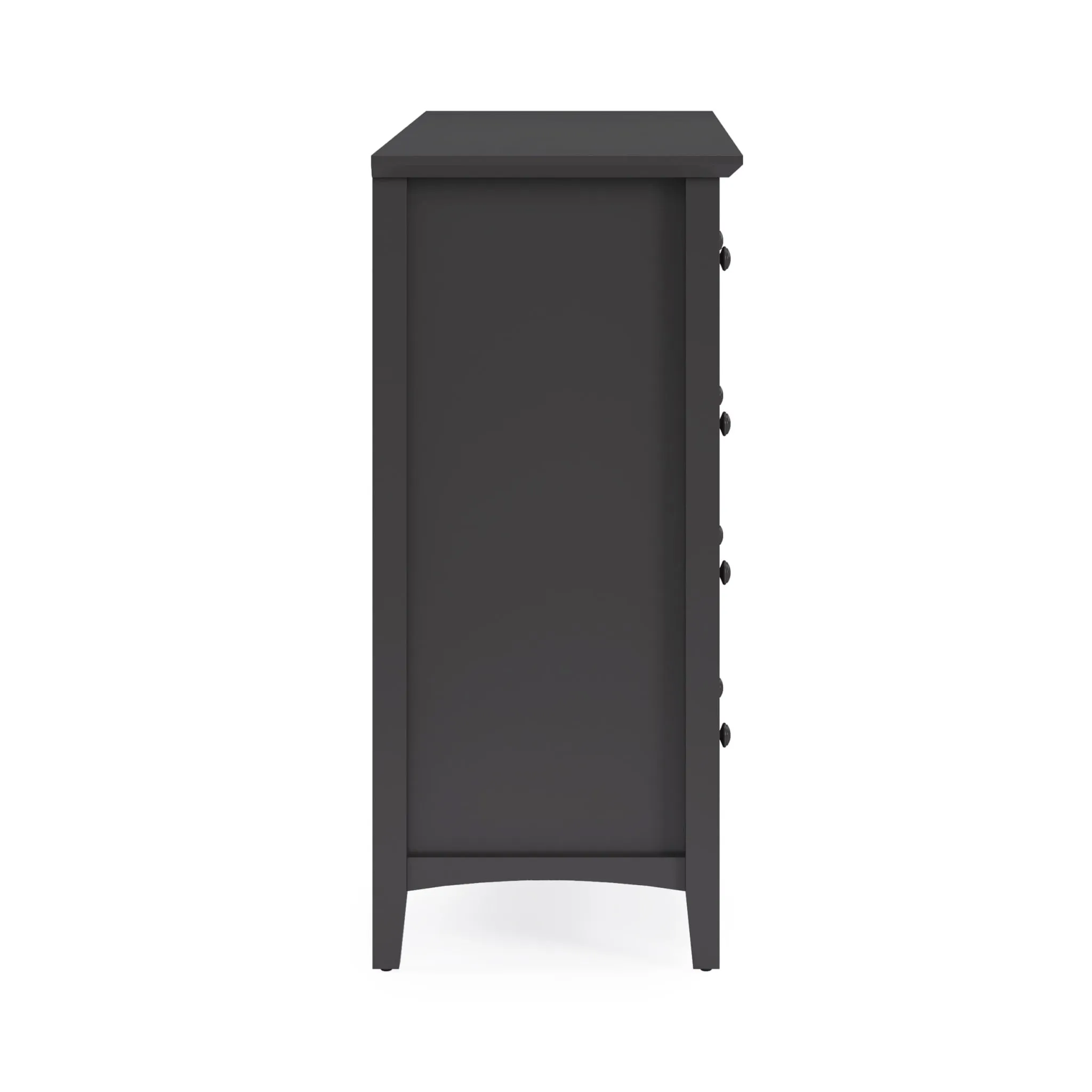 Grace Eight Drawer Dresser in Raven Black (2024)