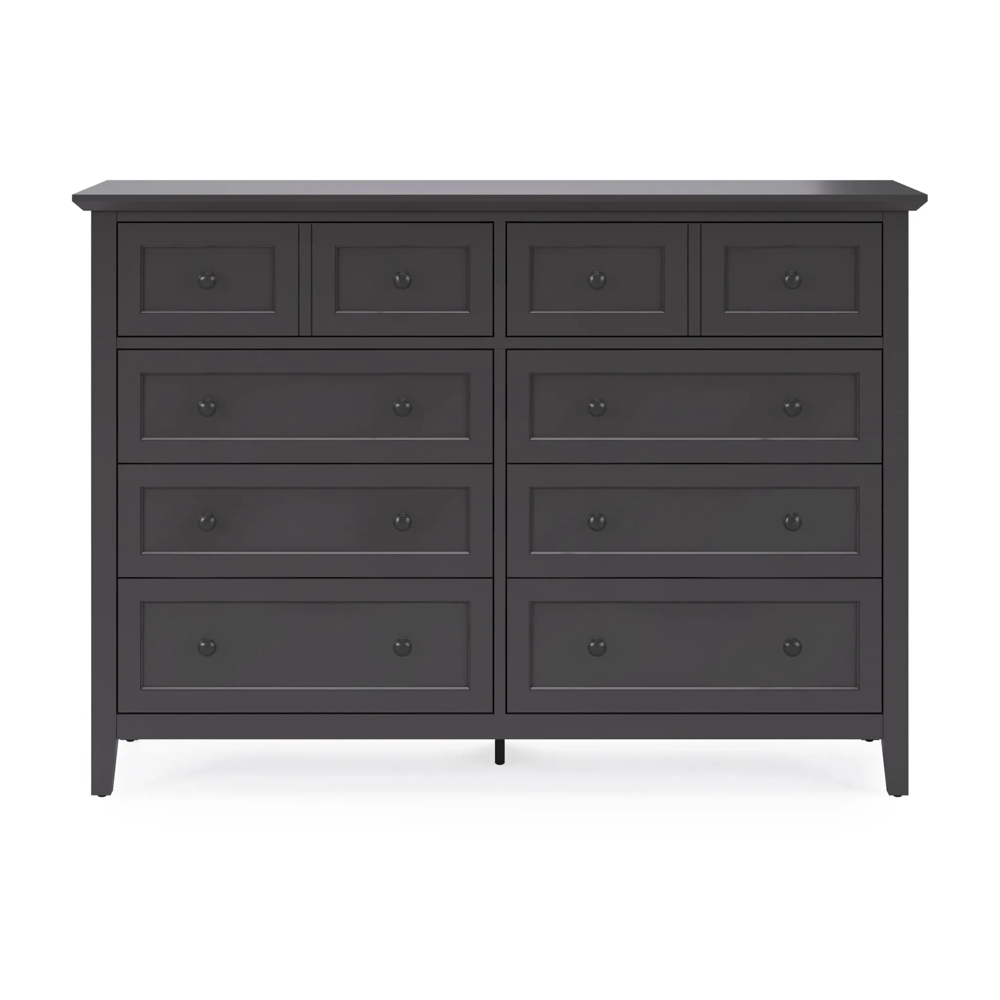 Grace Eight Drawer Dresser in Raven Black (2024)