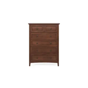 Grace Five Drawer Chest in Dark Mocha (2024)