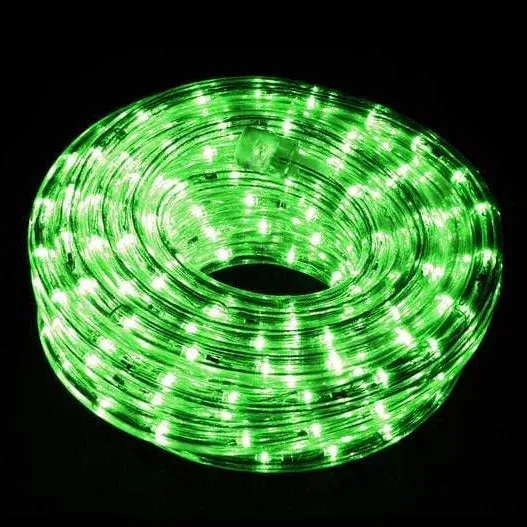 LED Connectable Green Rope light (9m)