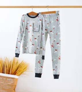 Nola Tawk Long Sleeve Organic Cotton PJ Set - Georgia’s Most Valuable Pup