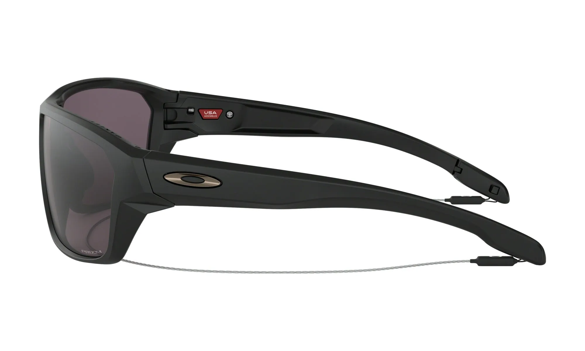 Oakley Standard Issue Split Shot Matte Black Frame - Prizm Gray Lens - Non Polarized Sunglasses