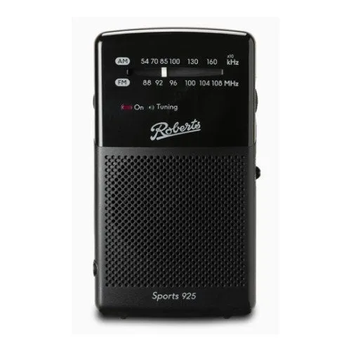 Roberts Sports 925 MW FM 2 Band Battery Portable Radio