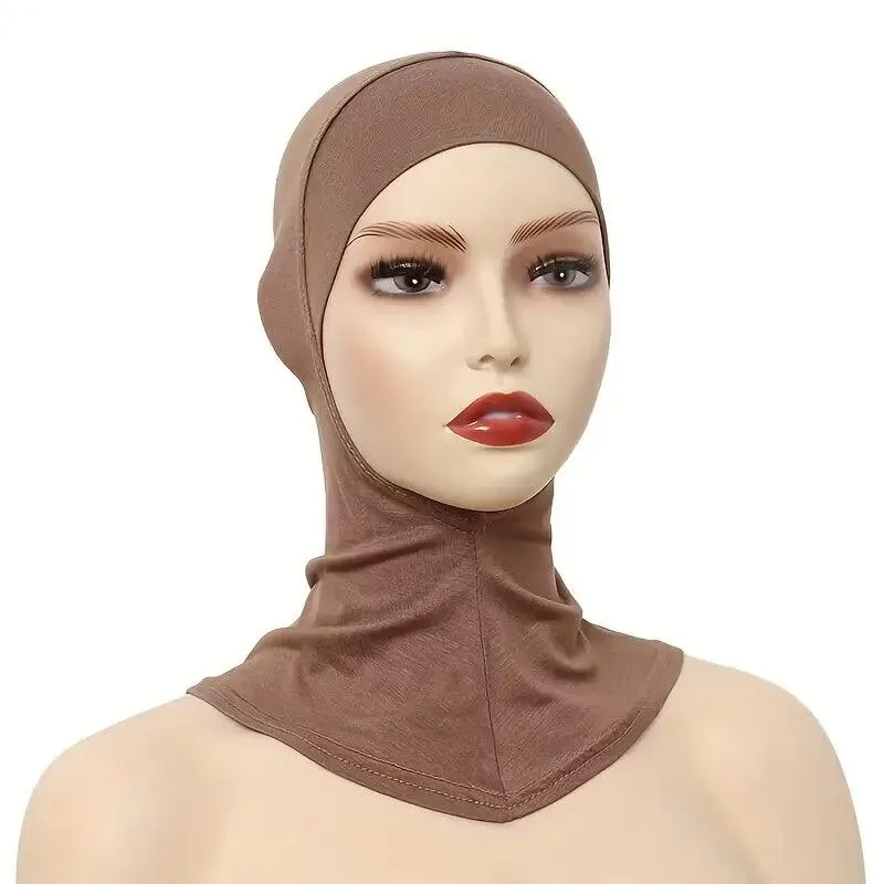 Soft Elastic Breathable Undercap for Muslim Women