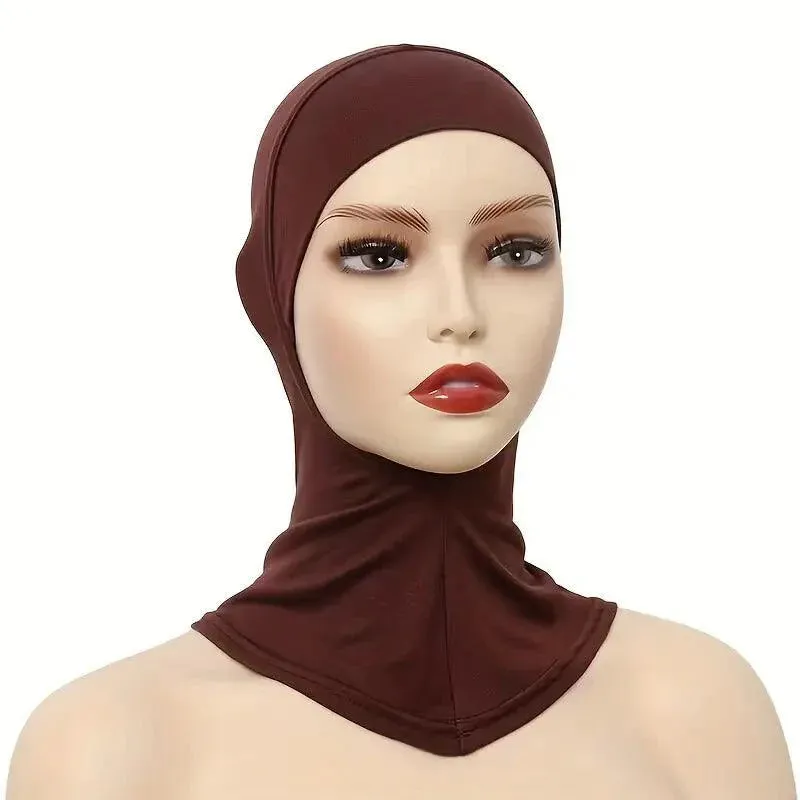 Soft Elastic Breathable Undercap for Muslim Women