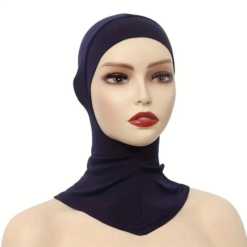 Soft Elastic Breathable Undercap for Muslim Women