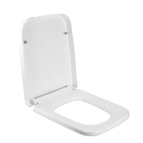 Square Toilet Seat with Grip-Tight Seat Bumpers