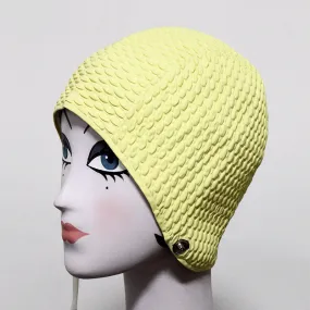 Vintage Yellow Swim Cap