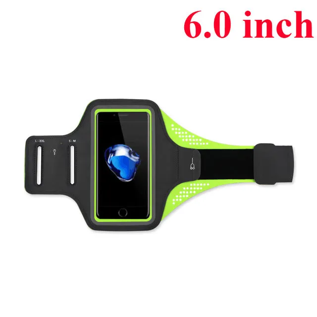 Waterproof Sports Armband Phone Case For iPhone 6 7 8 X For Samsung For Huawei Universal Sport Phone Case Arm Band Running