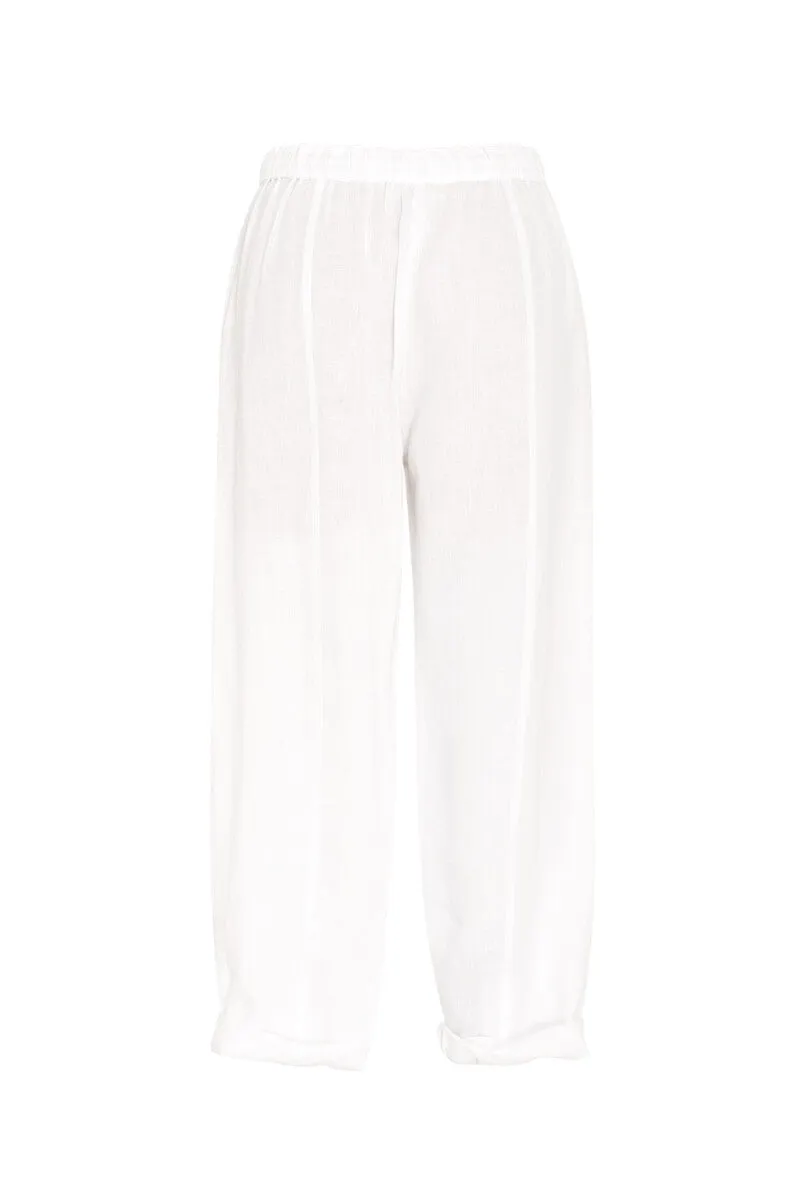 Womens Escape Pant - White