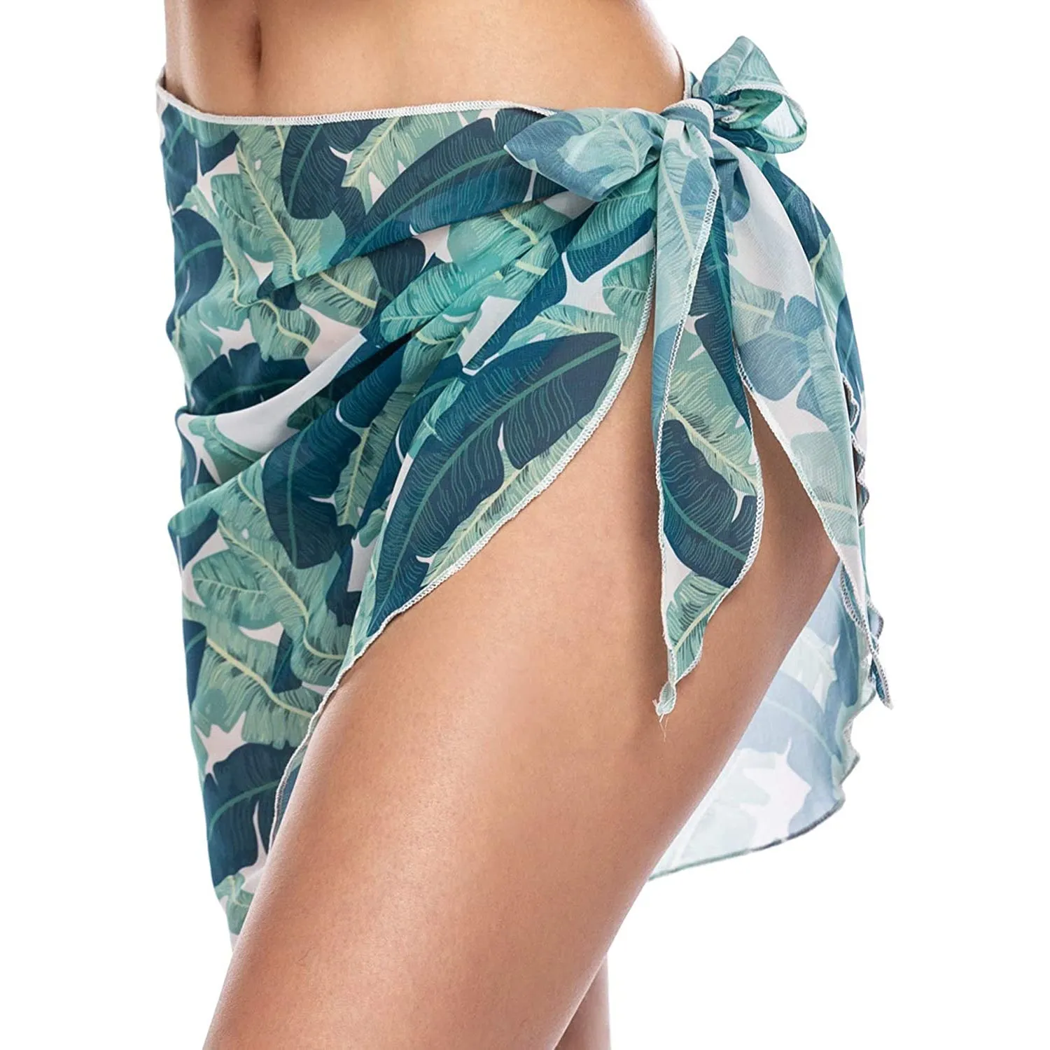 Women's Short Sarongs Beach Wrap