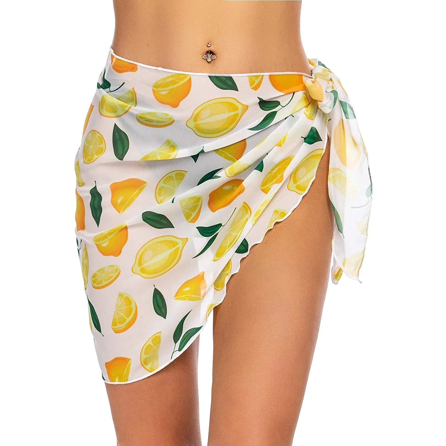 Women's Short Sarongs Beach Wrap