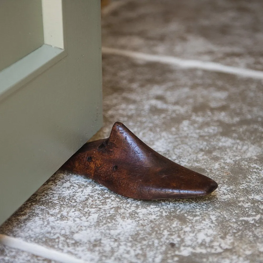 Wooden Shoe Last Door Wedge